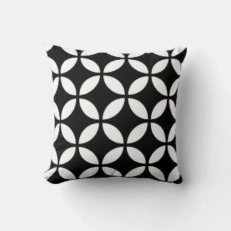 Cloisonne 2 [black] - Japanese Traditional Pattern Cushion