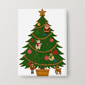 Cloisonne Art Christmas Tree Character Ornaments