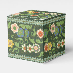 Cloisonne China Patter Asian Oriental Favour Box