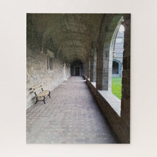 Cloisters Interior Hall at Bryn Mawr College Jigsaw Puzzle