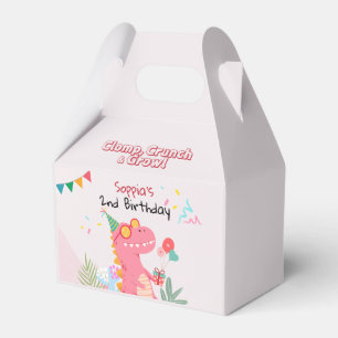 Clomp, Crunch & Growl! Dinosaur Party Favour Box