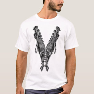 Clones of the Undead Zombie Army black and white T-Shirt