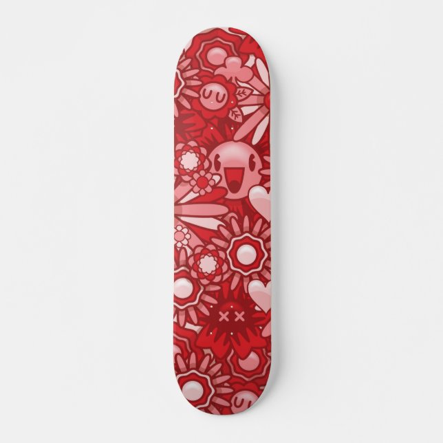 Clooci Power Flower Skateboard (Front)