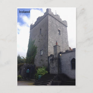 Cloonacauneen Castle, Co Galway, Ireland. Postcard