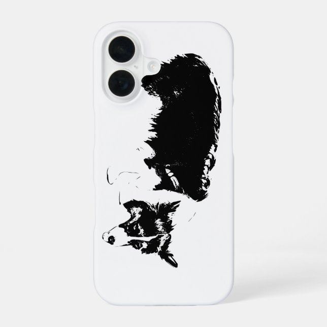 Close-Crop Attitude iPhone 16 Case (Back)