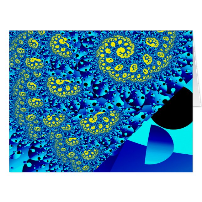 Close Encounter Abstract Geometric Funny Fine Art (Front Horizontal)