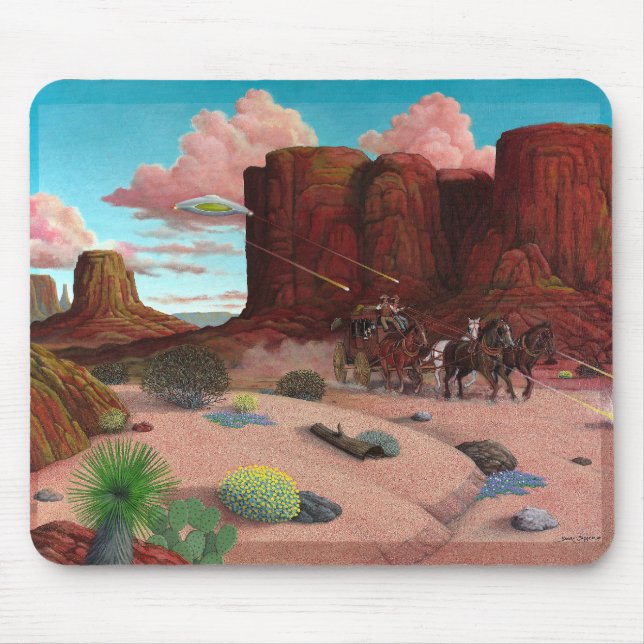 Close Encounter Mouse Pad (Front)