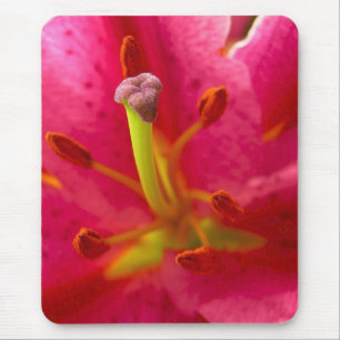 Close Flower Mouse Pad