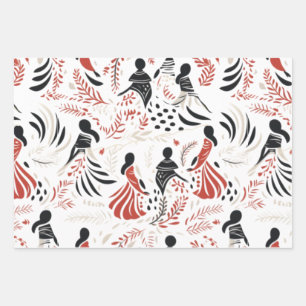close people hawaiian wrapping paper