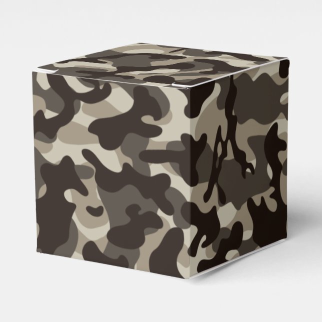 Close Quarter Camouflage  Favour Box (Front Side)