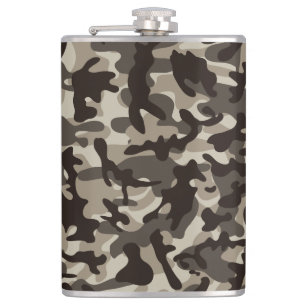 Close Quarter Camouflage  Hip Flask