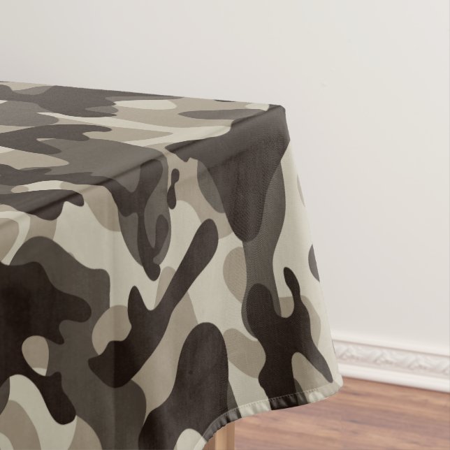 Close Quarter Camouflage Tablecloth (In Situ)