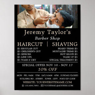 Close Shave, Men's Barbers Advertising Poster