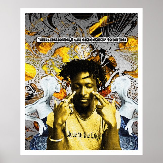 Close To The Edge Poster (Front)