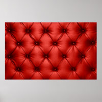 Close up background texture of scarlet red capiton