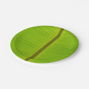 Close-Up Banana Leaf Paper Plate