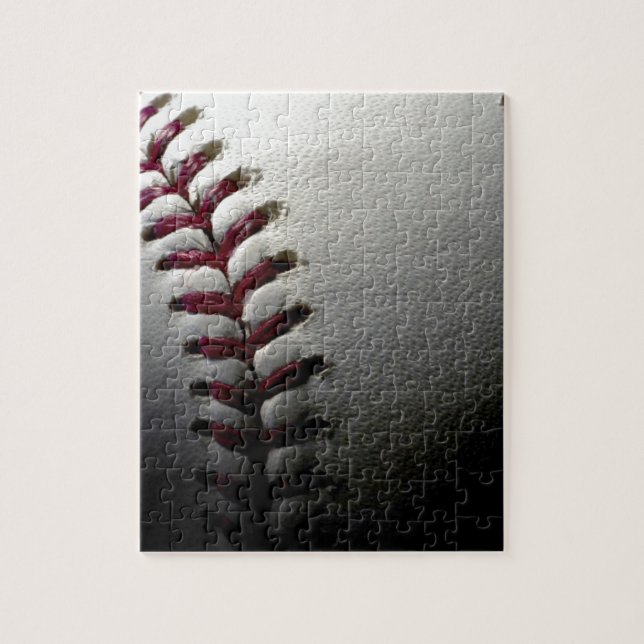 Close-up Baseball Jigsaw Puzzle (Vertical)