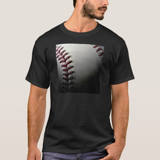 Close-up Baseball T-Shirt (Front)