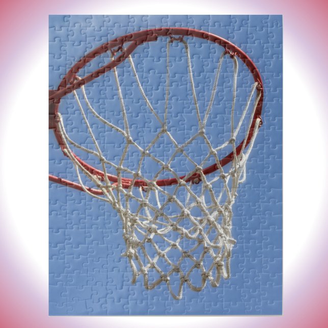 Close Up Basketball Hoop Sports Jigsaw Puzzle (Creator Uploaded)