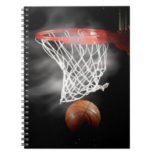 Close-up Basketball Notebook