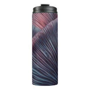 Close up beautiful bunch mushrooms color light in  thermal tumbler
