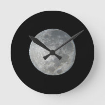 Close-Up Full Moon in the Night Sky. Photography
