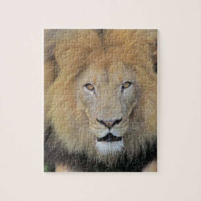 Close-up Lion Jigsaw Puzzle (Vertical)