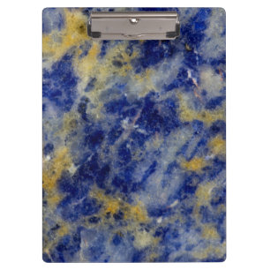 Close up of a Blue Sodalite Clipboard