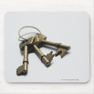 Close-up of a bunch of keys mouse pad