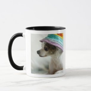 Close-up of a Chihuahua wearing a hat Mug