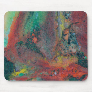 Close up of a Christmas Jasper Mouse Pad