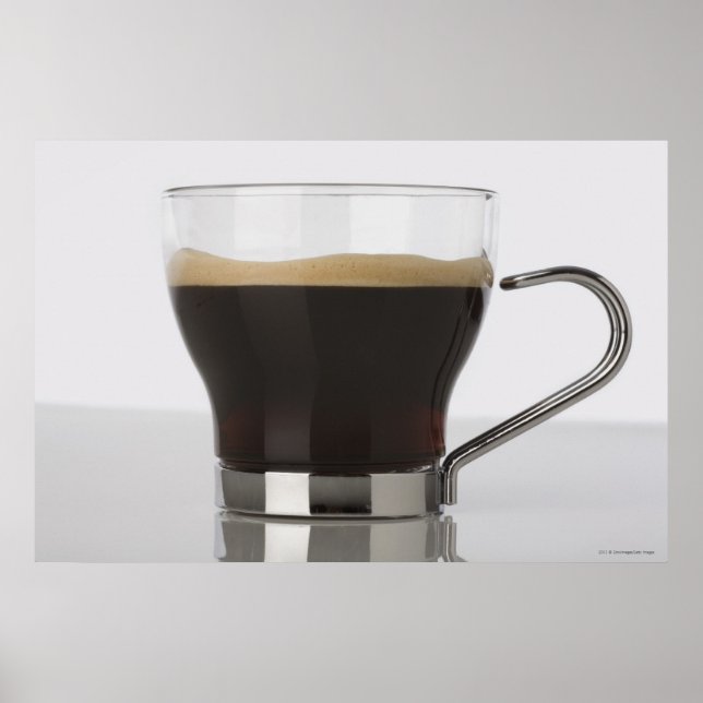 Close-up of a coffee cup poster (Front)