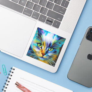 Close up of a Colourful Siamese Kitten