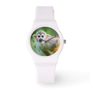 Close-up of a Common Squirrel Monkey Watch