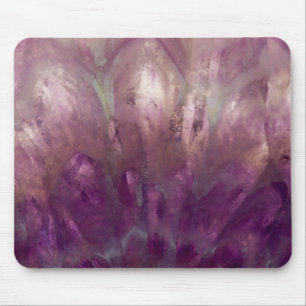 Close up of a purple Amethyst Mouse Pad