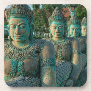 Close-up Of An Artists' Sculptures Coaster