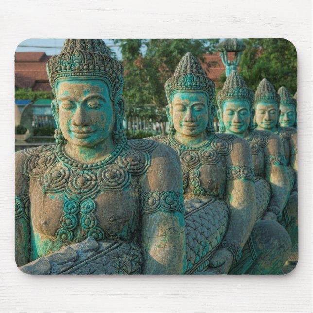 Close-up Of An Artists' Sculptures Mouse Pad (Front)