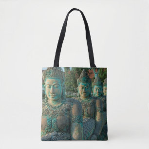 Close-up Of An Artists' Sculptures Tote Bag