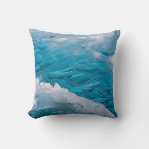 Close-up of blue ice cushion