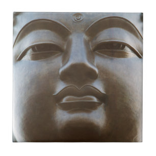 Close-up of Buddha statue Ceramic Tile