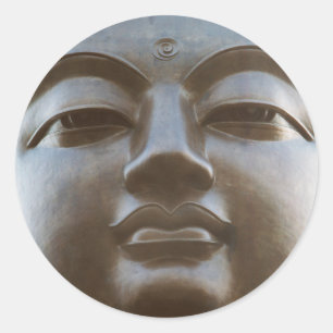 Close-up of Buddha statue Classic Round Sticker
