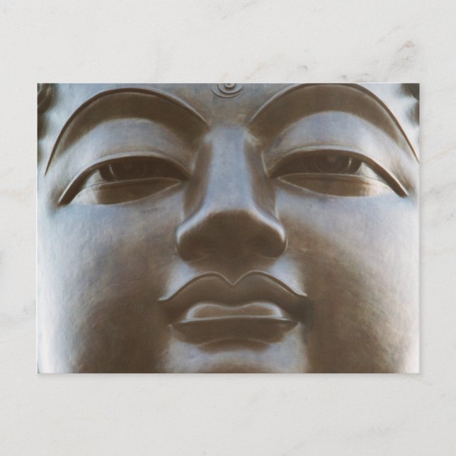 Close-up of Buddha statue Postcard (Front)