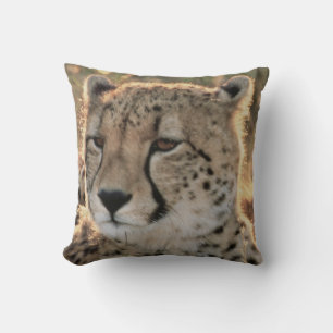 Close-up of Cheetahs Cushion