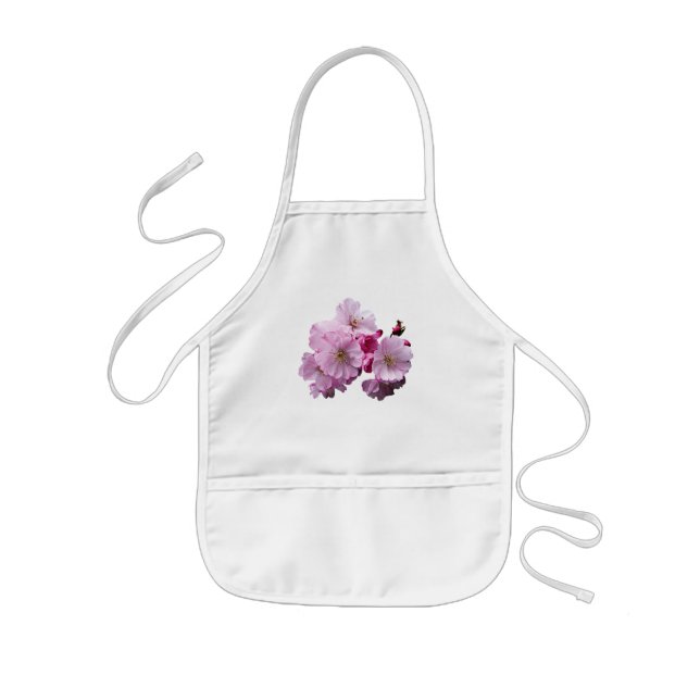 Close Up of Cherry Blossoms Kids Apron (Front)