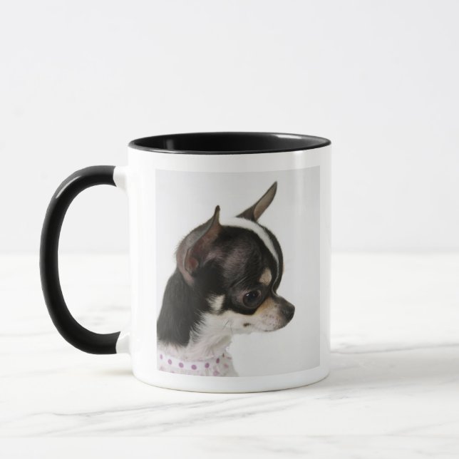 Close-up of Chihuahua, side view Mug (Left)