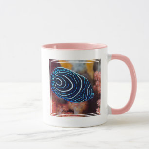 Close-up of Emperor Angelfish Mug