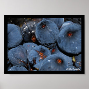 Close up of Fig Fruit Poster