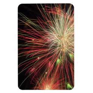 Close-up of Fireworks magnet