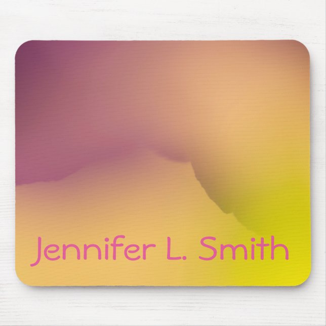 Close-up of flower petals mouse pad (Front)