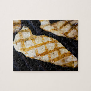 Close-up of grilled chicken breasts jigsaw puzzle